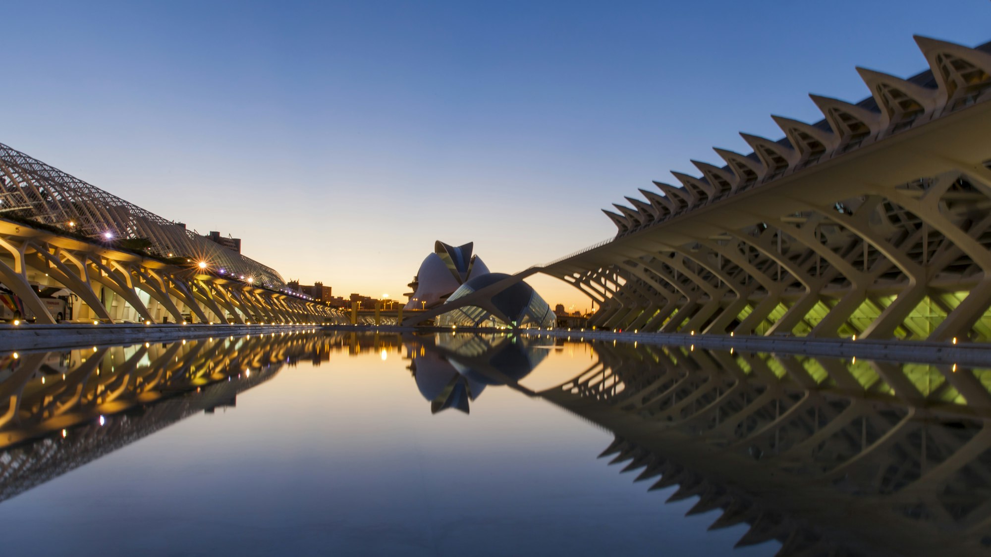 Sunset in Valencia, Spain